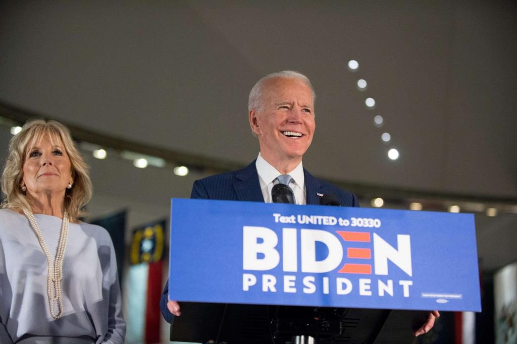 Joe Biden, l'ex vice di Obama, è in vantaggio nelle primarie dei Democratici per la corsa alla Casa Bianca