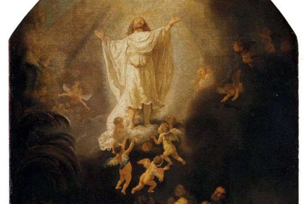 Rembrandt, Ascensione di Cristo