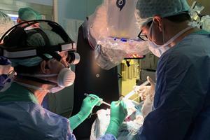 Tumori, così il robot "introduce" il chirurgo nel cervello del paziente