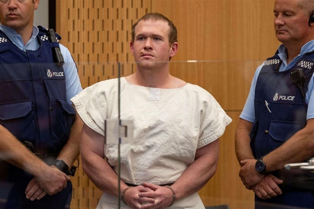 L'australiano Brenton Tarrant è accusato della morte di 51 persone a Christchurch il 15 marzo 2019