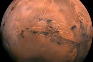 Marte, italiani scoprono laghi salati sotto i ghiacci del Polo Sud