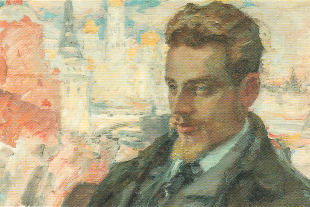 Leonid Pasternak, "Ritratto di Rainer Maria Rilke"
