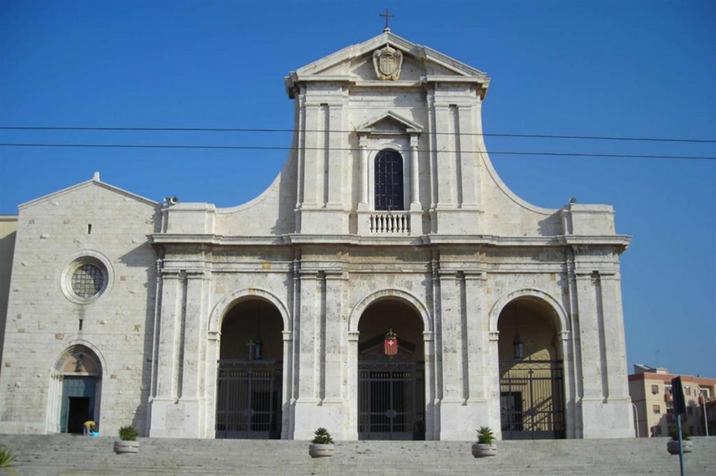 La basilica di Bonaria a Cagliari