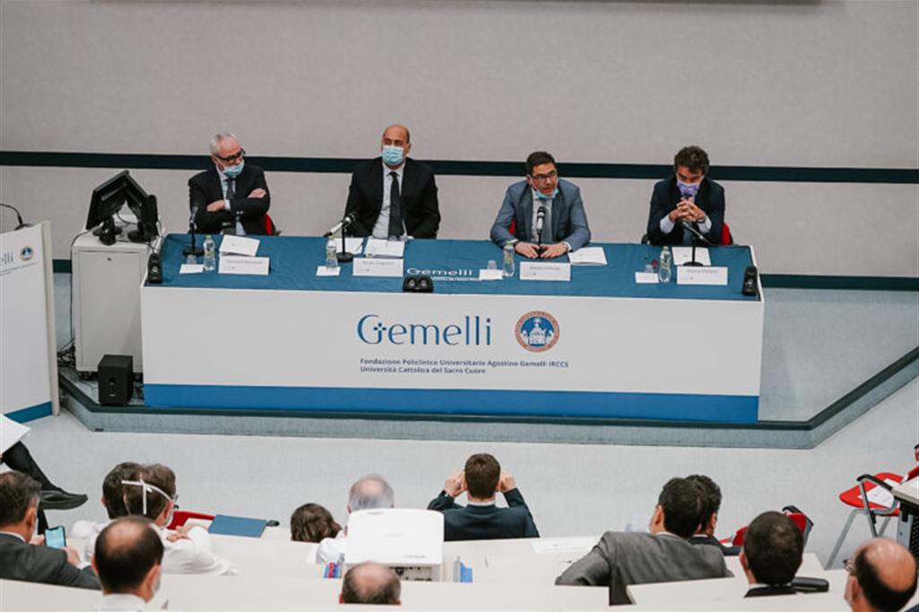 Zingaretti: «Dal Gemelli contributo fondamentale»