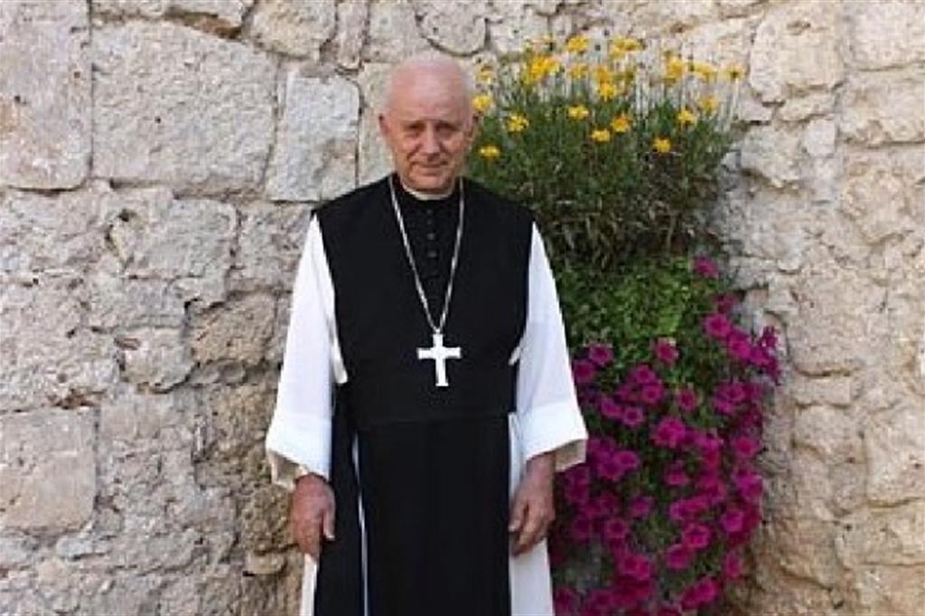 L'abate di Casamari dom Eugenio Romagnuolo, morto all'inizio della Settimana Santa
