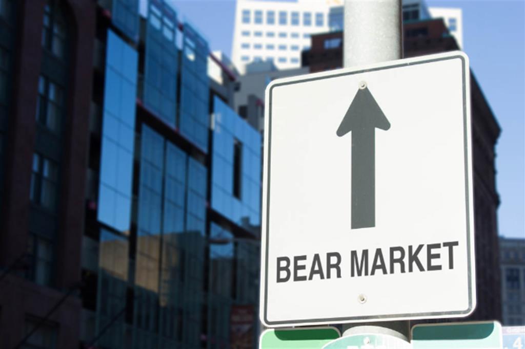 L'indicazione Bear Market vicino a Wall Street: quando le Borse perdono più del 20% entrano nella fase "dell'orso"