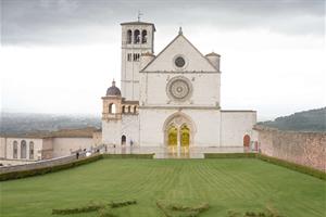 «Eldorato»: coperte termiche sulla Basilica Superiore di San Francesco