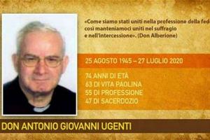Addio a don Antonio Ugenti, fu chiamato dal cardinale Tomko a rilanciare «Fides»