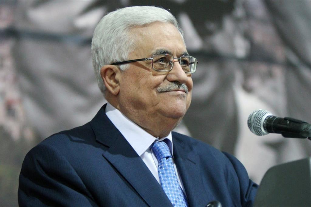Il presidente dell'Autorità nazionale palestinese Abu Mazen