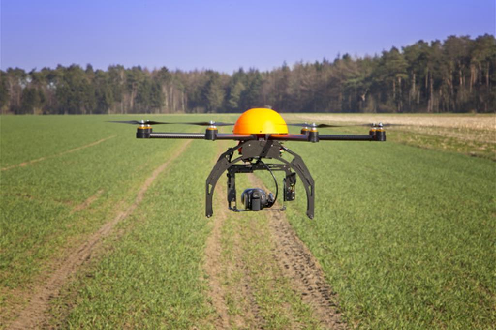 L'agricoltura va oltre il virus con l'aiuto di droni e robot