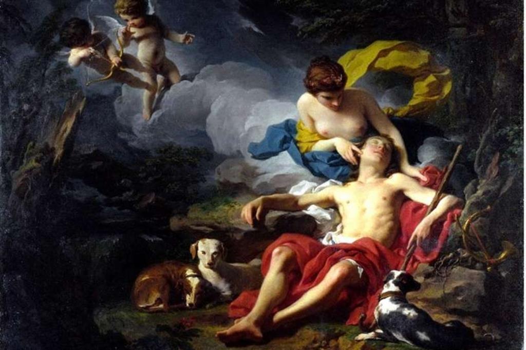 Un dipinto di Pierre Subleyras esposto nella mostra sul Barocco a Venaria Reale: “Diana ed Endimione” (1740 circa)