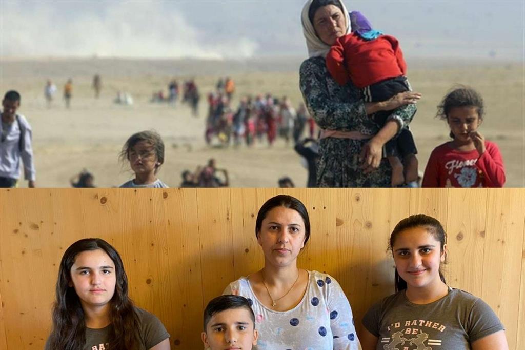 La famiglia-simbolo dell'esodo yazida: ecco come vive ora