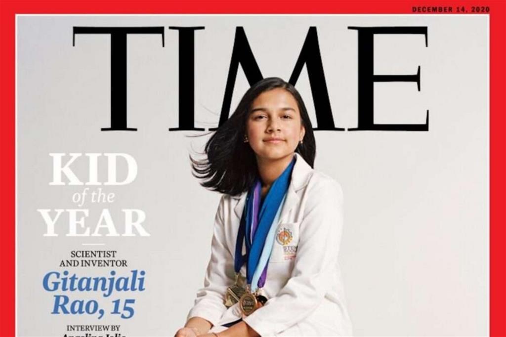Gitanjali Rao è la prima ‘Kid of the year’ a finire sulla copertina del Time