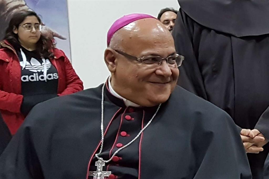 Il vescovo Cesar Essayan, vicariato apostolico di Beirut