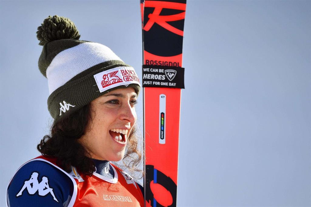 Federica Brignone ha vinto la Coppa del mondo di sci