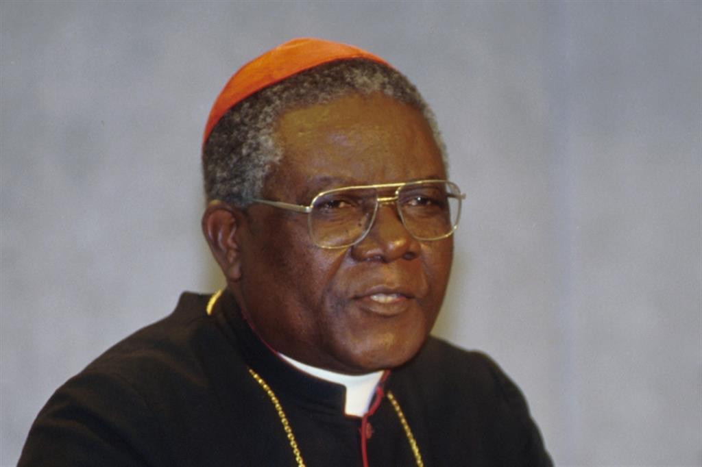il cardinale Christian Tumi, arcivescovo emerito della città di Douala nel sud del Camerun