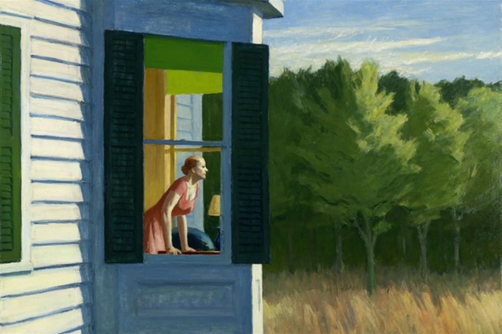Edward Hopper, “Cape Cod Morning” (1950)