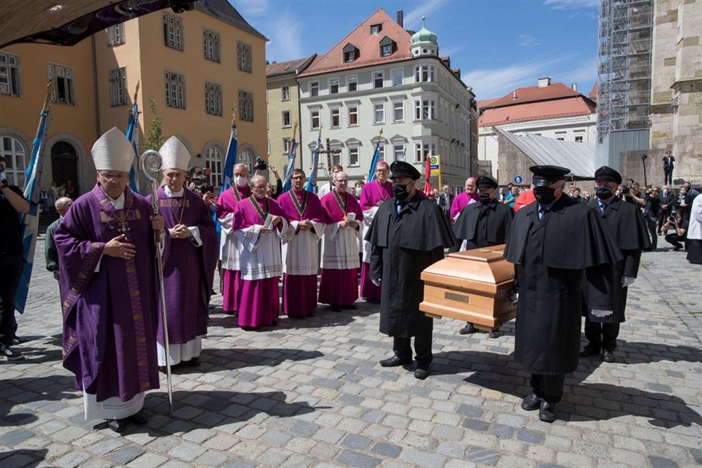 I funerali di Georg Ratzinger a Ratisbona