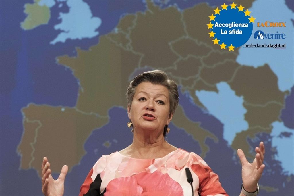 La commissaria europea agli Affari interni, Ylva Johansson