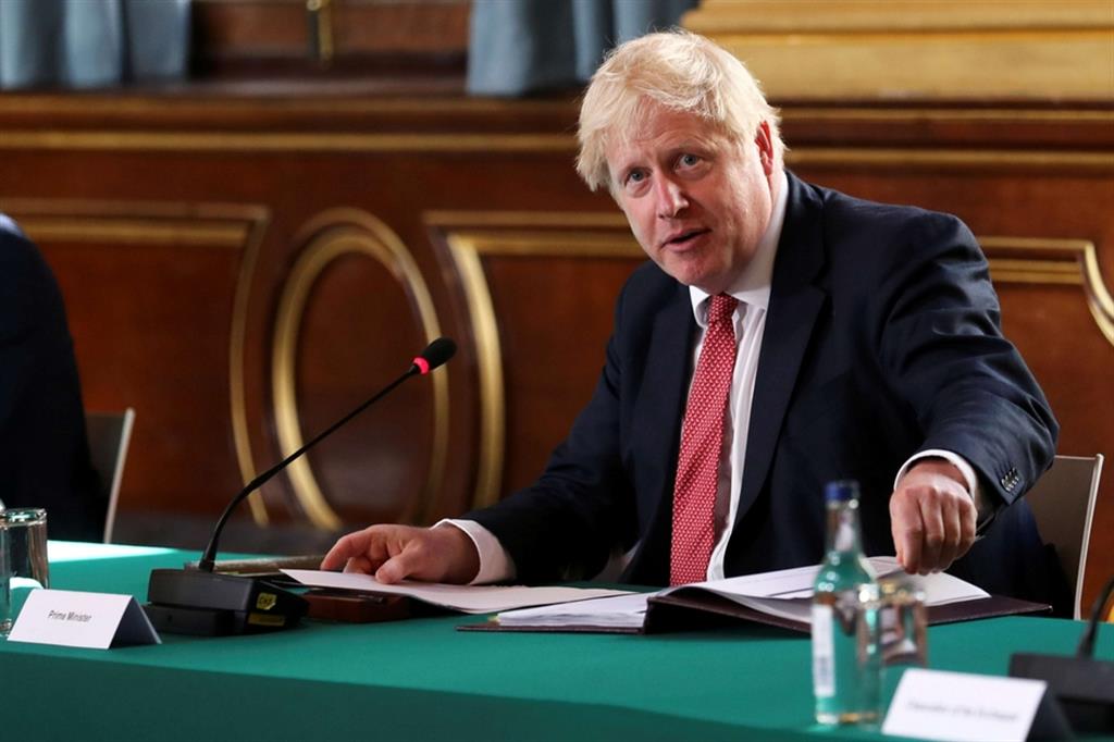 Il premier Boris Johnson è sospettato di aver ritardato il rapporto che conferma l'interferenza dei russi a Westminster