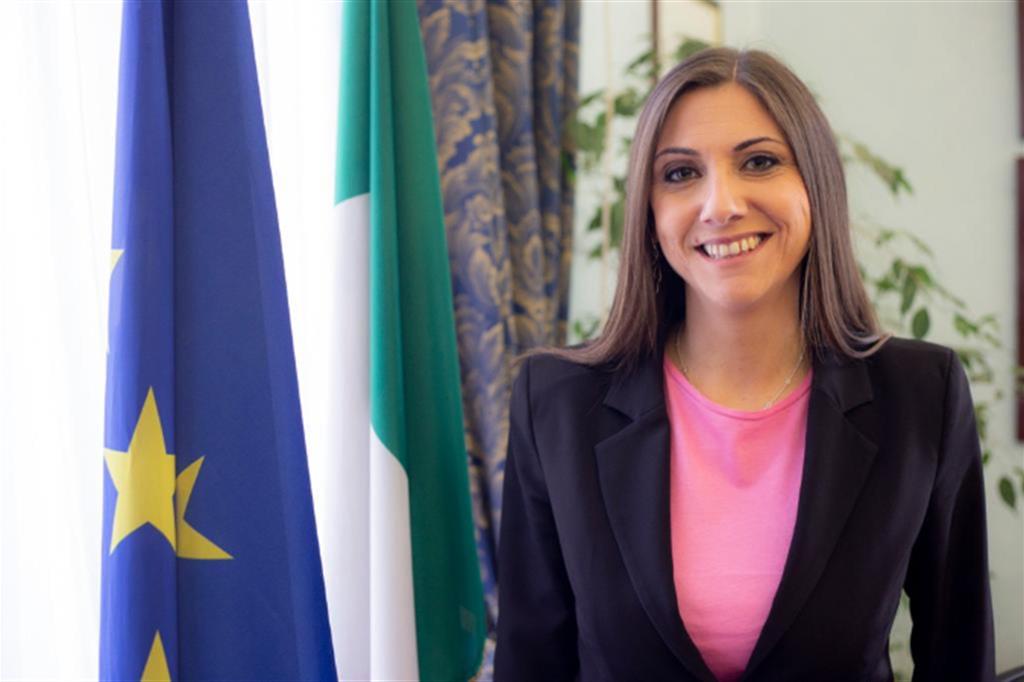 La viceministra all'Istruzione, Anna Ascani