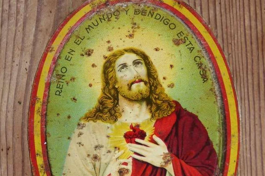 Un'immagine popolare del Sacro Cuore di Gesù