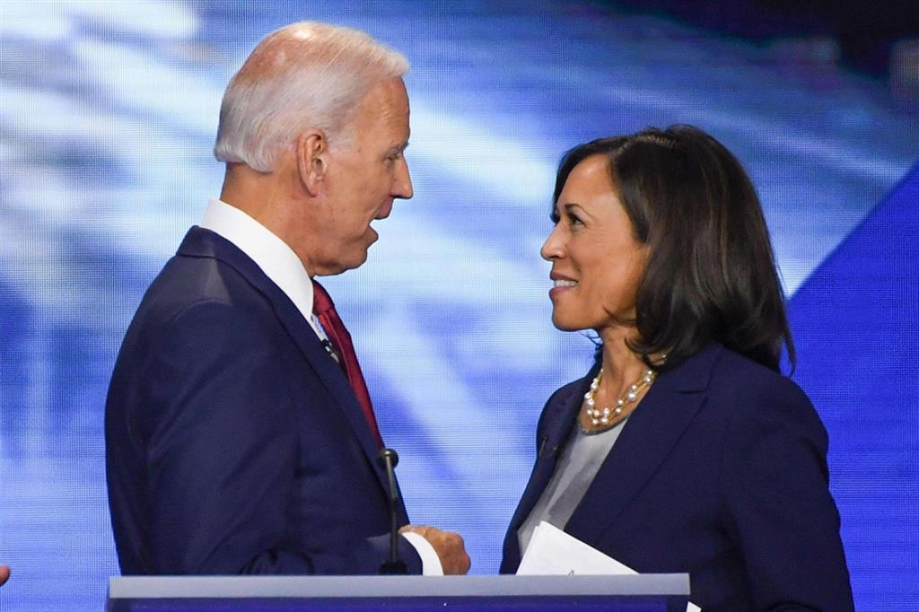 Joe Biden e Kamala Harris lanciano la sfida