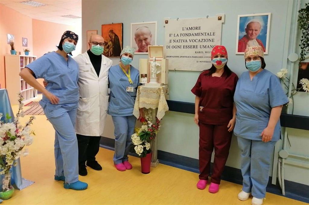 Personale dell'Hospice Wojtyla di Minervino Murge