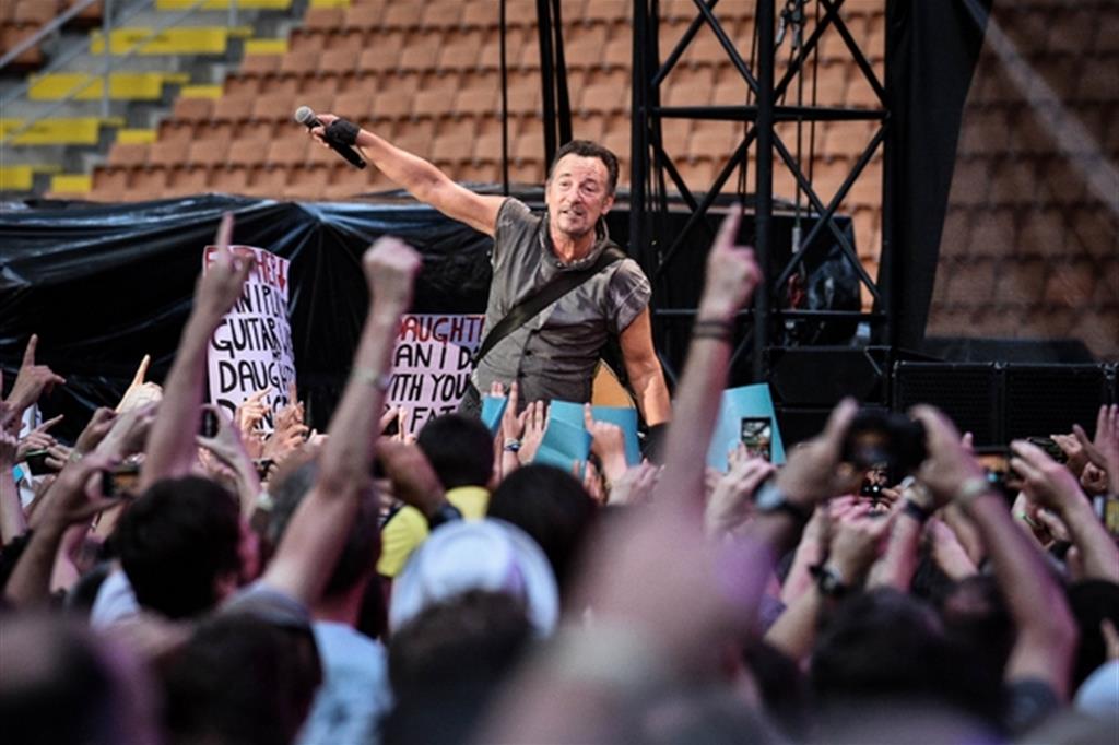 Bruce Springsteen a San Siro (Milano) nel 2018