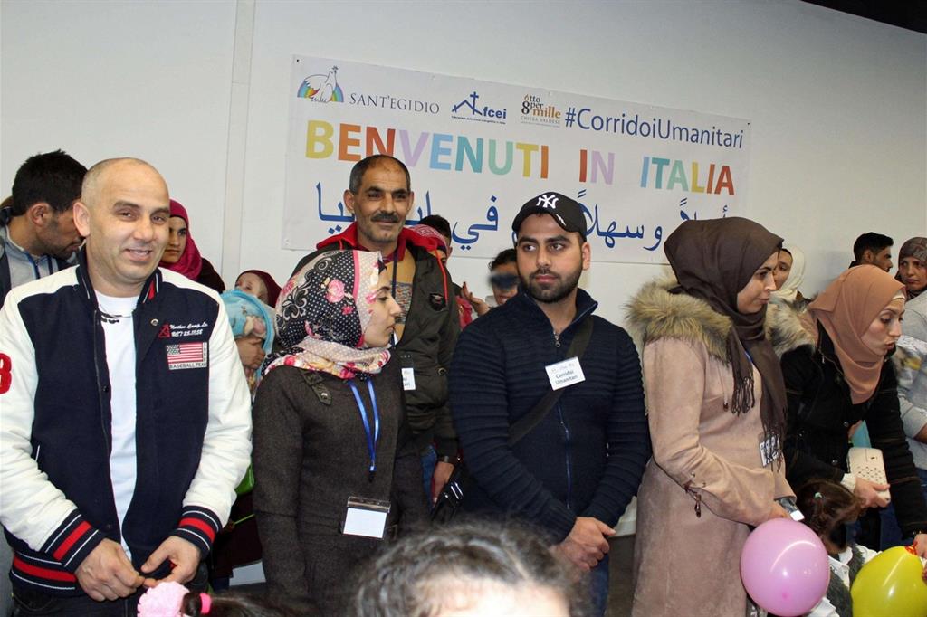  A Roma 86 profughi siriani dal Libano, la metà minori 