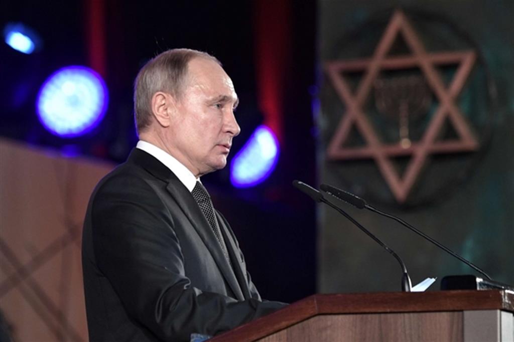 Vladimir Putin a Gerusalemme