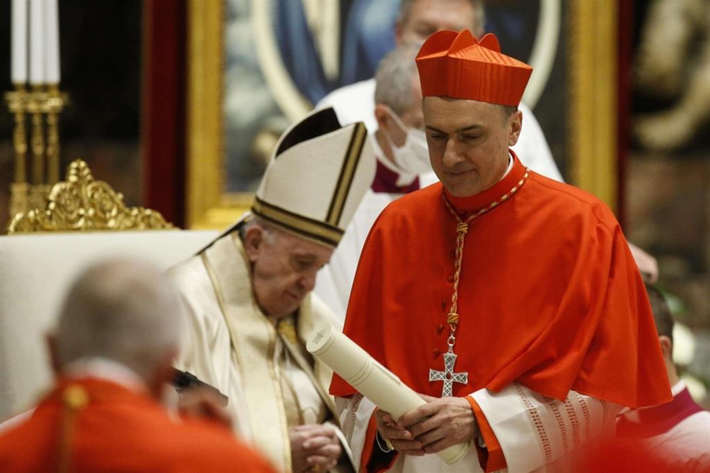 Il neo cardinale francescano, padre Mauro Gambetti