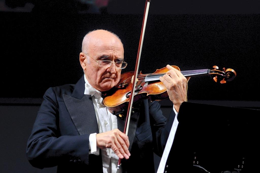 Il violinista napoletano Salvatore Accardo