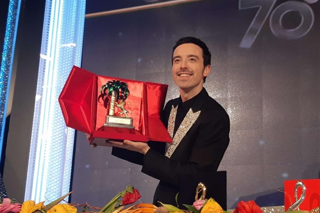 Diodato, vincitore del 70° Festival di Sanremo con il brano "Fai rumore"