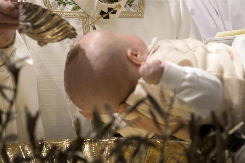 Il Battesimo di un bimbo