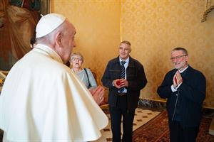 Il Papa incontra padre Maccalli, il missionario sequestrato in Niger