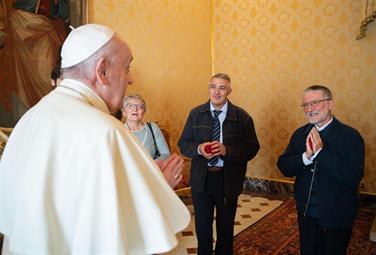 Il Papa incontra padre Maccalli, il missionario sequestrato in Niger