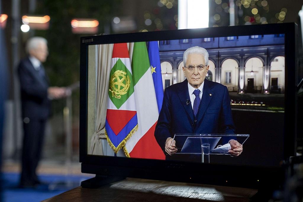 Un discorso «in piedi» per l'Italia da rialzare