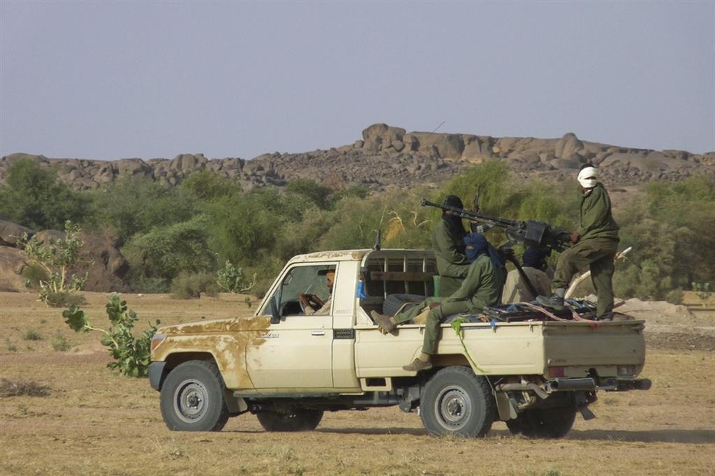 Miliziani armati in Mali