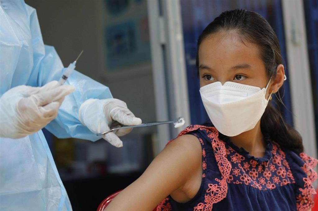 Al via in almeno cinque province cinesi piani vaccinali per i bambini di 3-11 anni