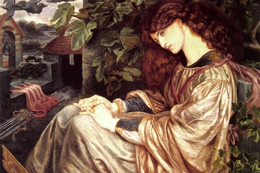 Dante Gabriel Rossetti, “La Pia de Tolomei”, 1868 circa, olio su tela