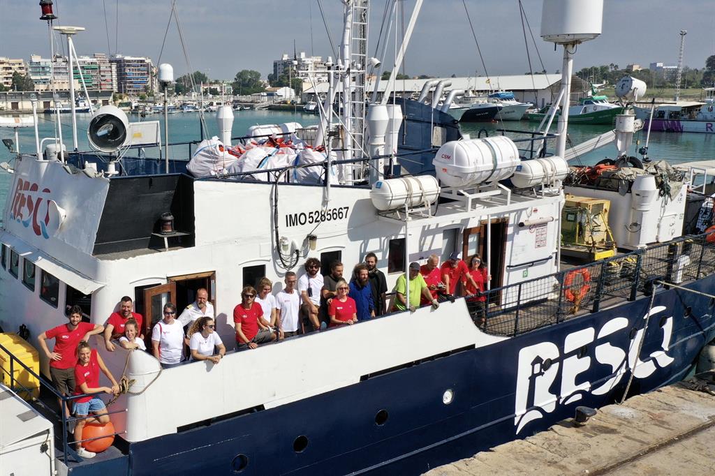 È salpata “Resq People”, la nave di soccorso dell'organizzazione italiana