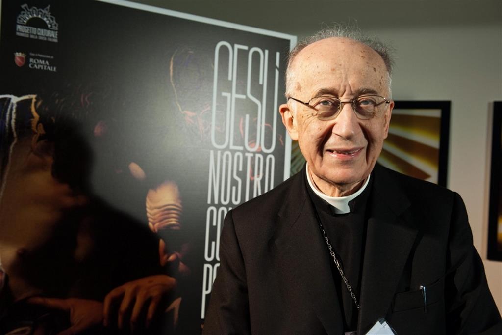 Il cardinale Camillo Ruini in una immagine del 2012