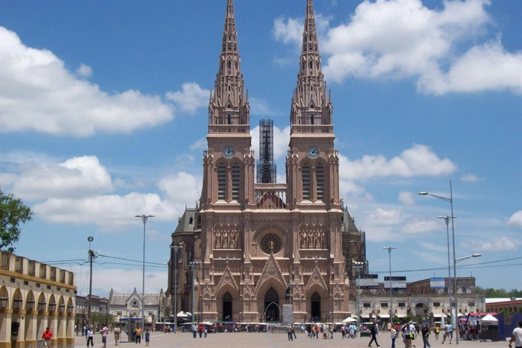 Il santuario di Luján, in Argentina
