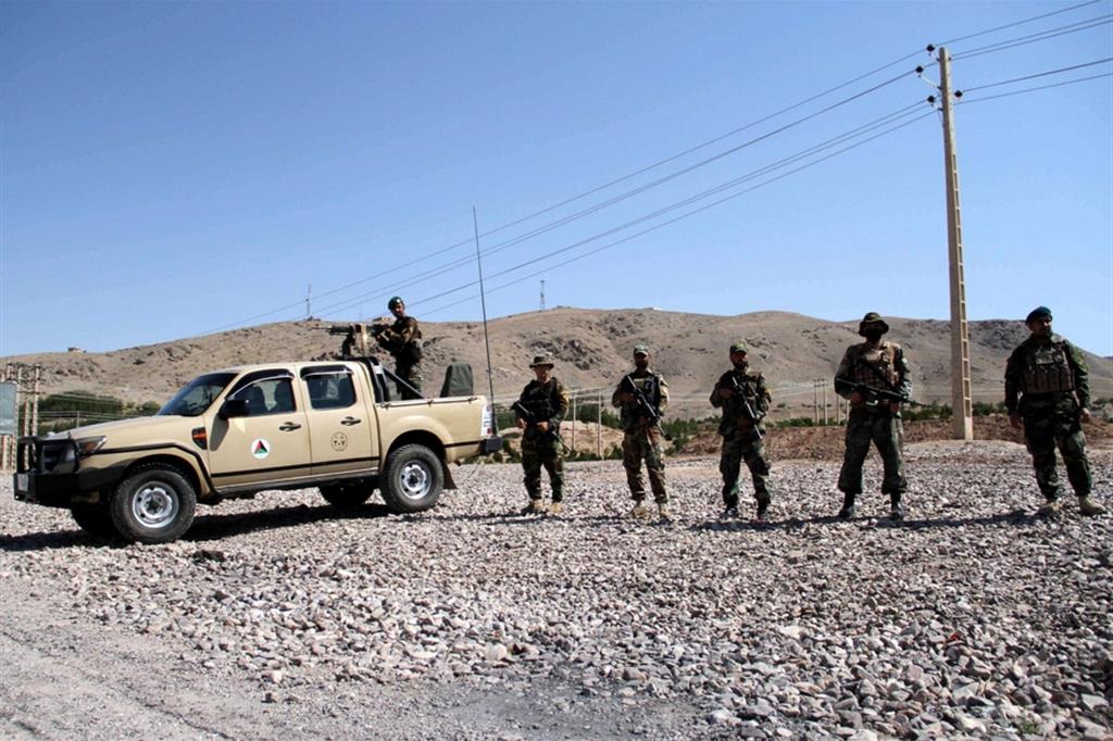 Soldati afghani ad Herat