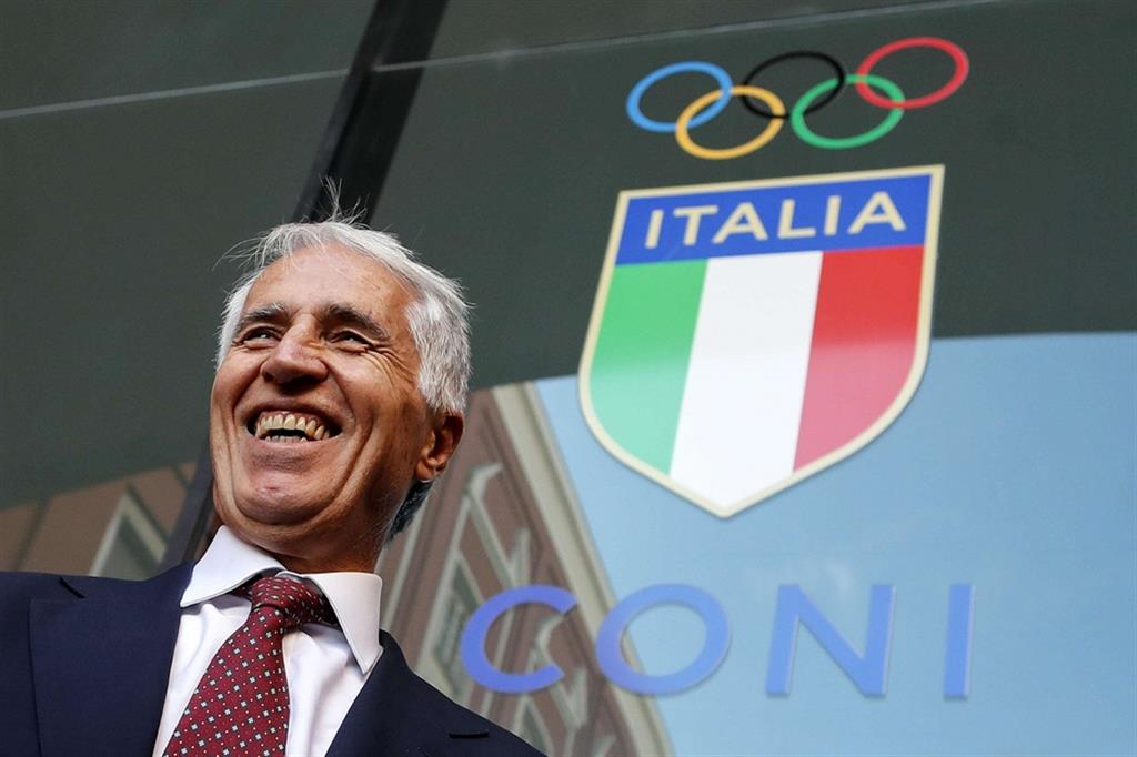 Giovanni Malagò è stato riconfermato presidente del Comitato Olimpico Nazionale Italiano