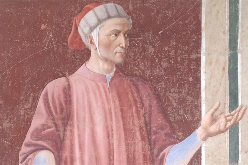Il ritratto di Dante di Andrea del Castagno (Firenze, Uffizi) dopo il restauro, presentato giovedì 18 marzo ed eseguito dall’Opificio delle Pietre Dure
