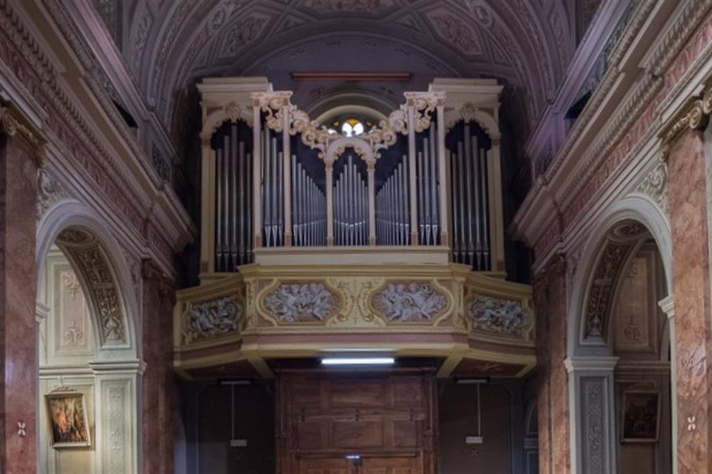 L'organo nel Santuario di Cussanio
