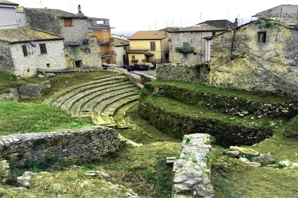 Il teatro romano di Ferentino (Frosinone).