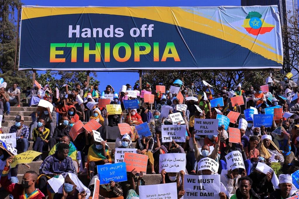 Filogovernativi ad Addis Abeba per difendere il premier Abiy dalle accuse Usa sul Tigrai